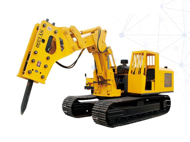 CSP-100履帶式巷道掘進破碎機